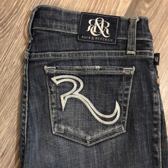 Rock & Republic Jeans vintage distress size 25 - Picture 2 of 4